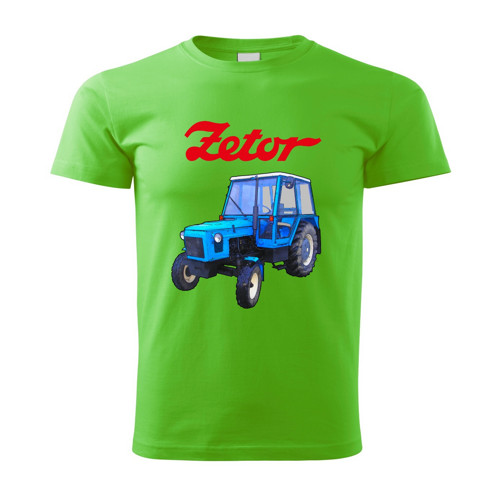 ZETOR 5511 dětské tričko s traktorem zelené