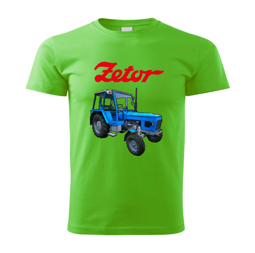 ZETOR 6911 dětské tričko s traktorem zelené
