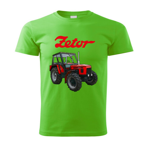 ZETOR 6945 dětské tričko s traktorem zelené