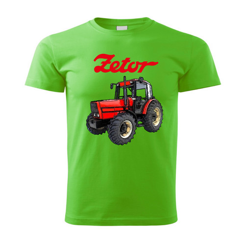 ZETOR 10540 dětské tričko s traktorem zelené