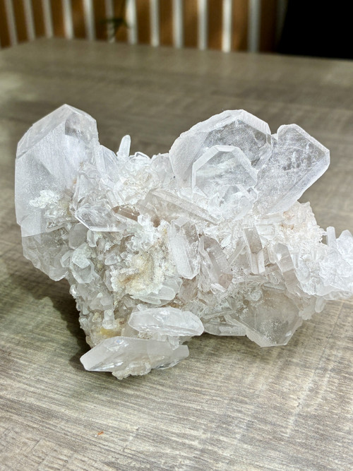 BARYT BÍLÝ- přírodní minerál, Yunnan Čína 360 gr.