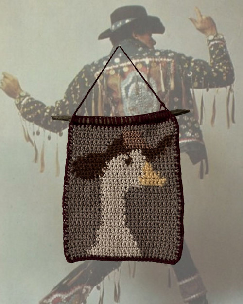 Tapiserie Cowgoose ze second-hand prize