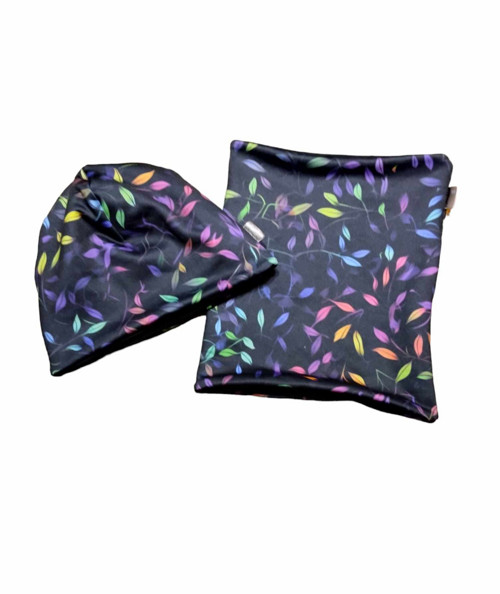 Set čepice a nákrčník (vel. 50/52 - 3 / 7 let)