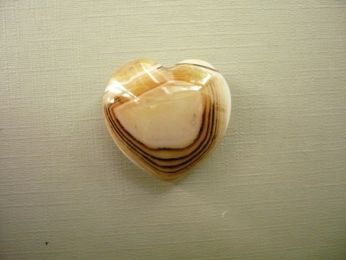 Nevrt. srdíčko 25 mm - sardonyx, č.31f