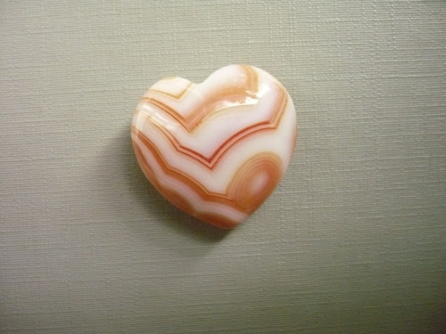 Nevrt. srdíčko 25 mm - sardonyx, č.44f