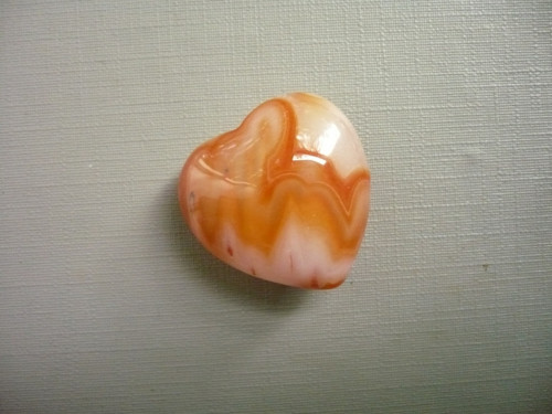 Nevrt. srdíčko 25 mm - sardonyx, č.55f