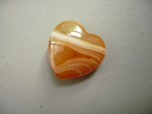Nevrt. srdíčko 25 mm - sardonyx, č.80f