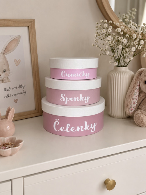 Organizér na gumičky, sponky, čelenky