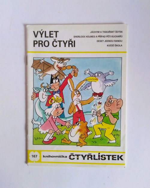 Čtyřlístek 167/1989 - Výlet pro čtyři