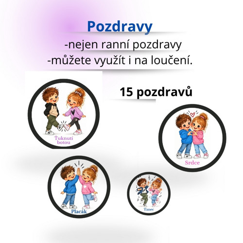 Pozdravy ,ranní i na rozloučenou