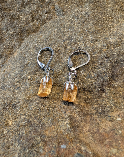 Topaz imperial krystaly, chirurgická ocel