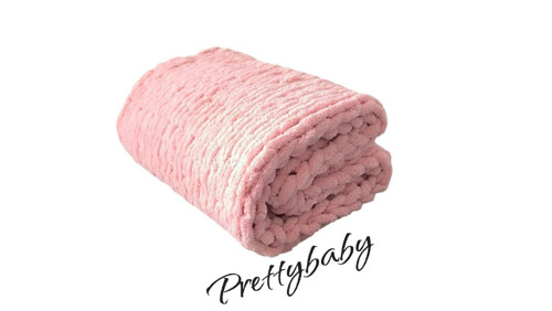 Deka do kočárku - starorůžová