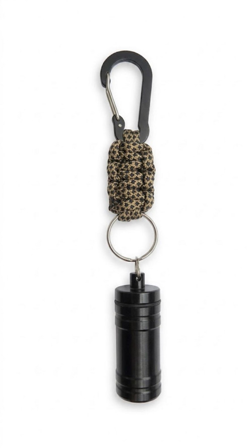Přívěsek Survival Paracord s mini kapslí vel. S