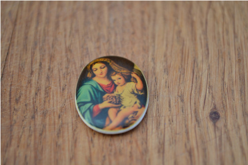 Madonka porcelánová k další tvorbě