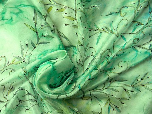 Saltea / hedvábný šátek 75 x 75 cm/