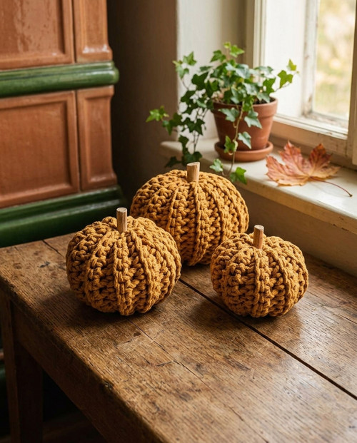 Dýně malá okrová