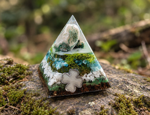 Orgonit pyramida, ŠTÍSTKO