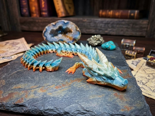 Drak ostnatý - 42cm - 3D tisk