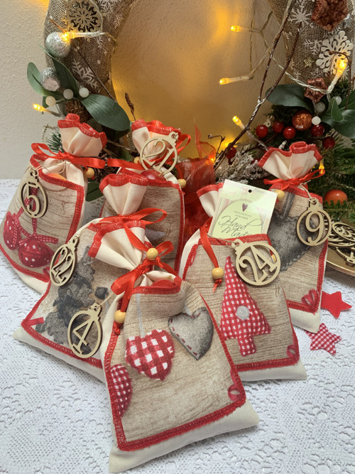 Adventní kalendář - velké pytlíčky