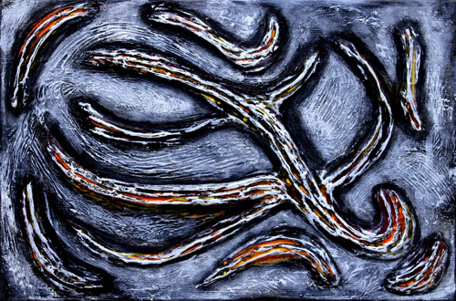 Obraz Jizvy stvoření, 20x30cm