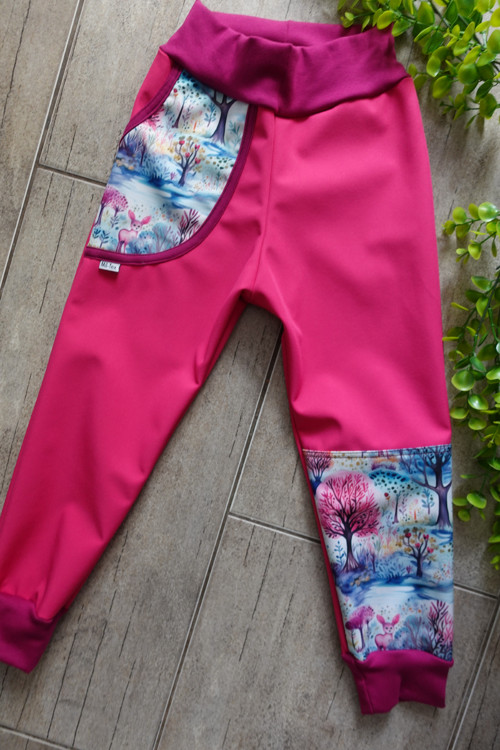 KALHOTY SOFT..jaro podzim VEL.116 SL.