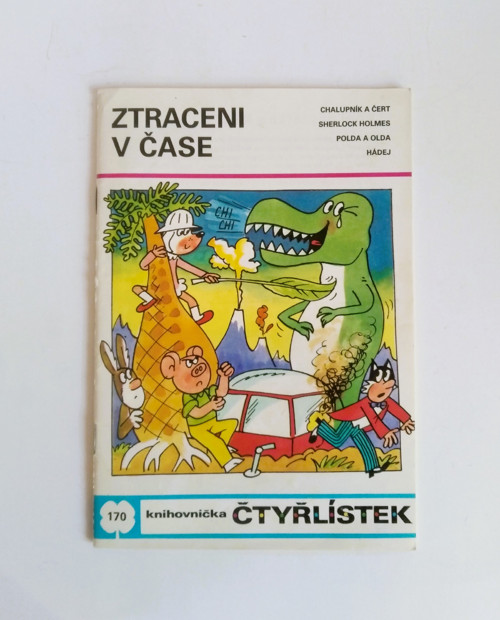 Čtyřlístek 170/1990 - Ztraceni v čase