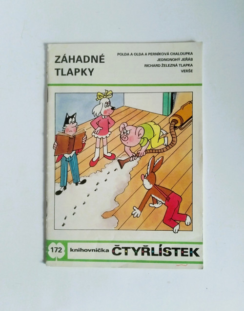 Čtyřlístek 172/1990 - Záhadné tlapky