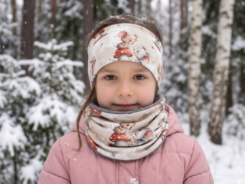 Microfleecová souprava na zimu DĚTSKÁ — foto 1