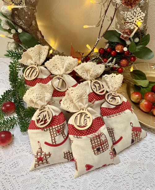 Adventní kalendář s perníčky