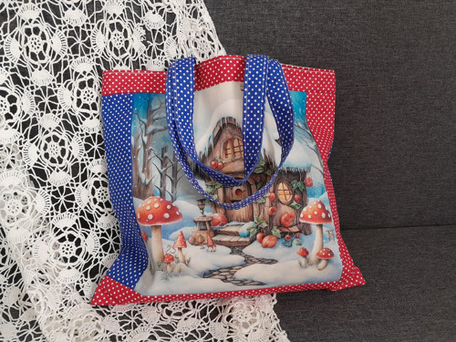 Zasněžená chaloupka.....třeba na dáreček