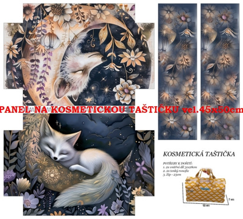 Panel na taštičku kočárkovina - skladem