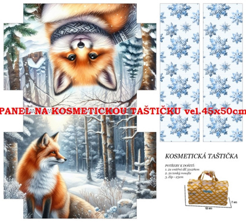 Panel na taštičku kočárkovina - skladem
