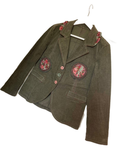 Manchestrove khaki recy sako — foto 1