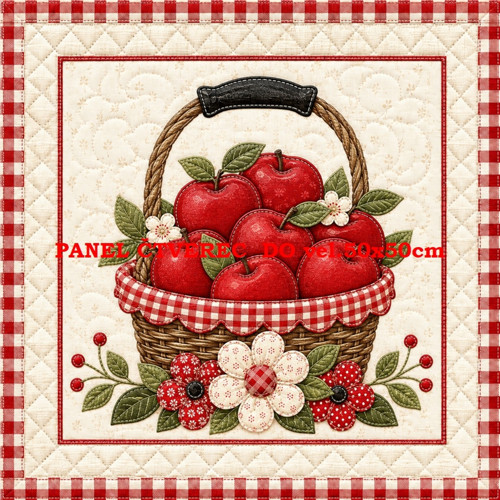 Bavlněný panel 10x10 cm - skladem
