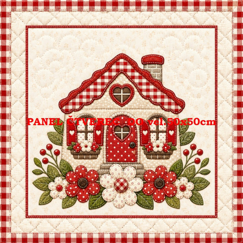Bavlněný panel 10x10 cm - skladem
