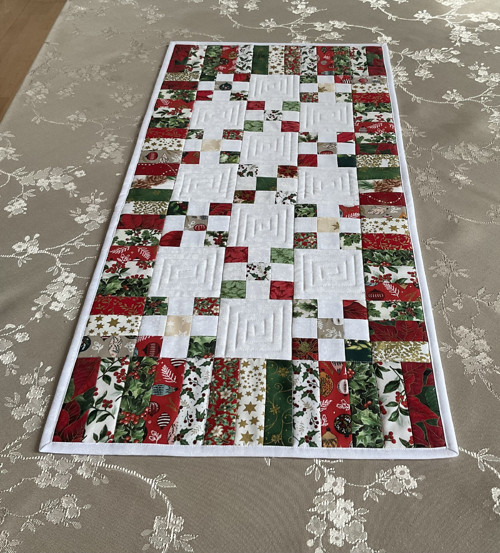 Vánoční ubrus Řetězení 79x38,5 cm