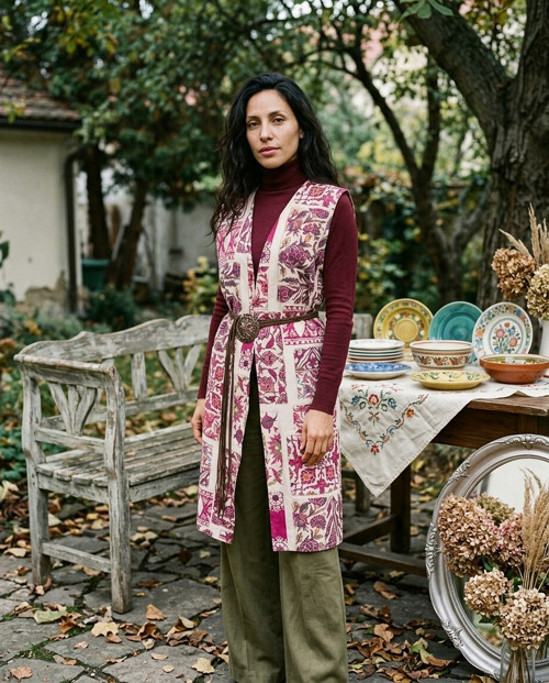 Vesta boho vzory — foto 1