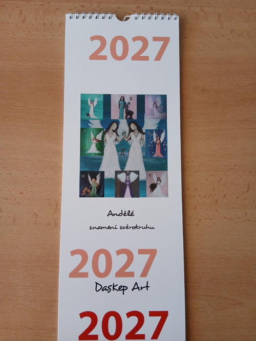 Andělský kuchyňský kalendář na rok 2027, znamení