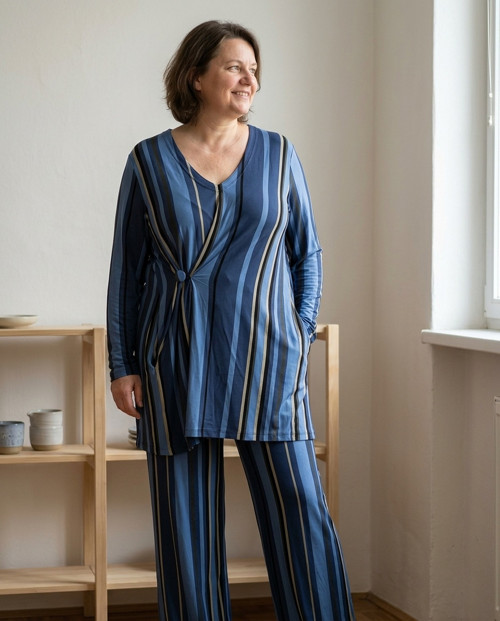 Pružný zeštíhlující variabilní komplet v.XXL-4XL