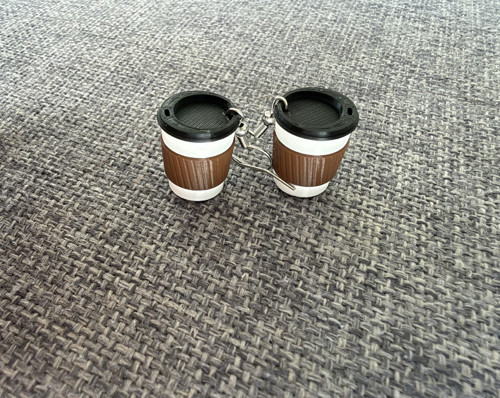 Náušnice cappuccino