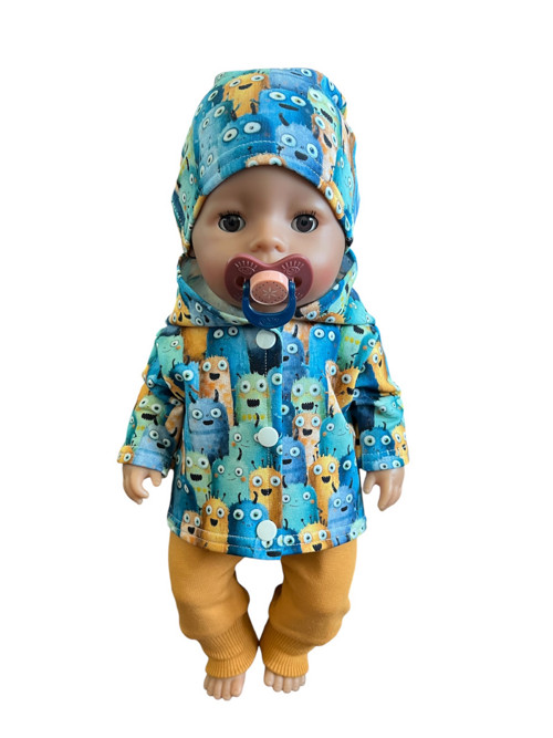 Oblečko pre Baby Born 43 cm - príšerky