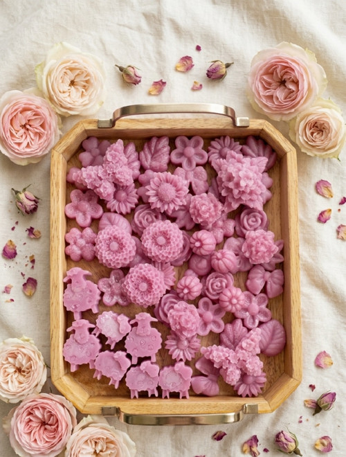 Vonné vosky do aromalampy - Růžová zahrada