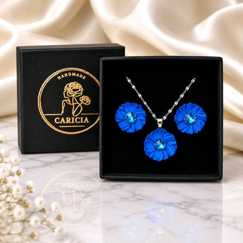 Květinová sada se Swarovski elements — foto 1
