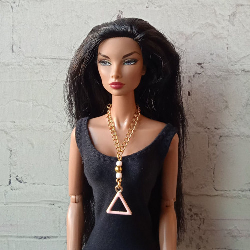 Šperky pro Barbie - řetízkový náhrdelník