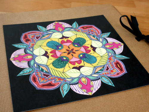 Mandala Tropická vášeň