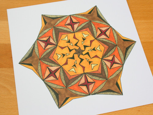 Mandala Houbová