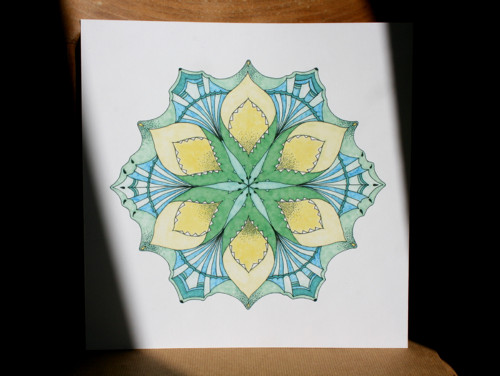 Mandala Leknínová