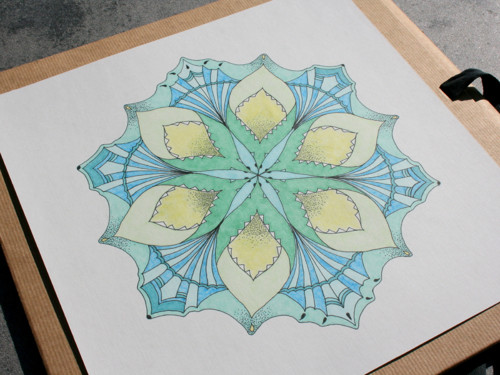 Mandala Leknínová