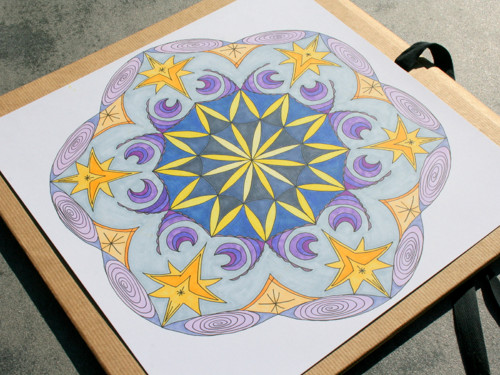 Mandala Hvězdná