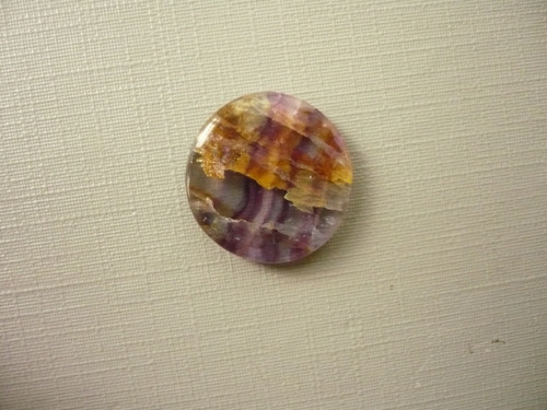 Kabošon - fluorit 18 mm, č.17A — foto 1